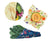 Bee's Wrap - Pack of 3 - Medium - Honeycomb, Birds & Botanical, Fresh Fruit Prints - Gift & Gather