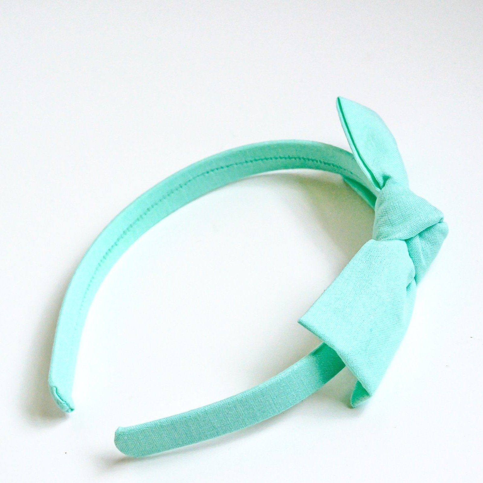 Bow Headband - Aqua - Gift & Gather