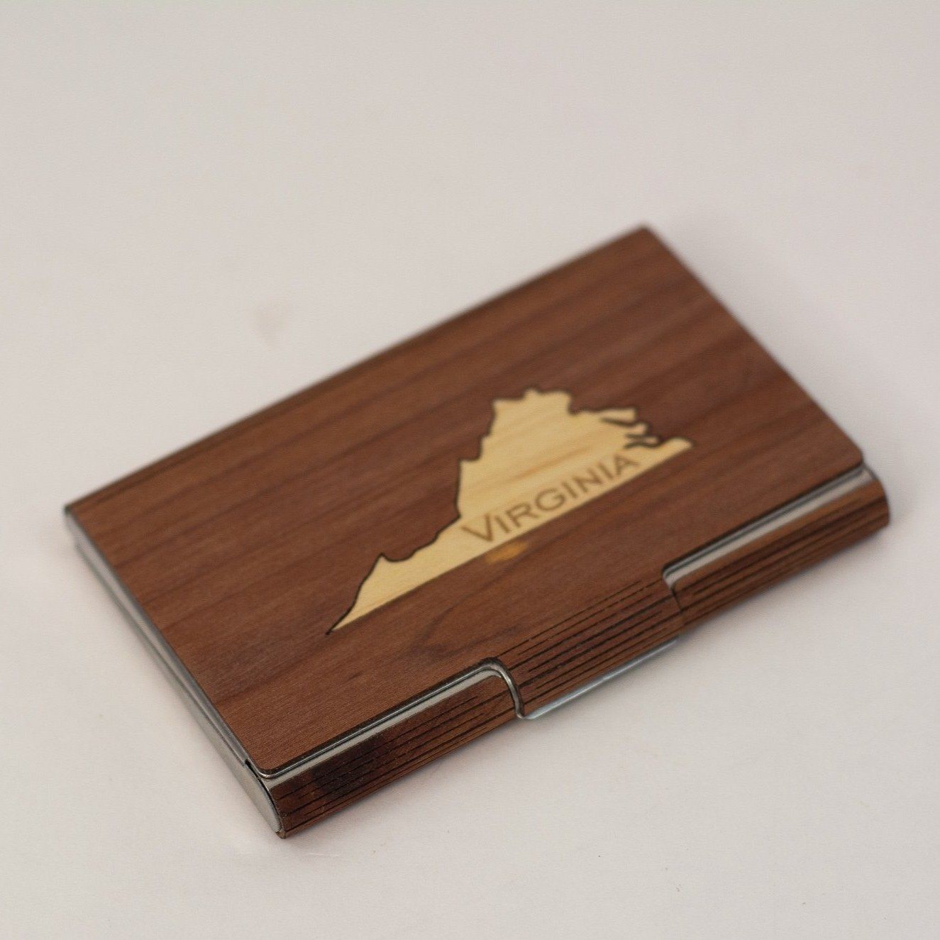 Business Card Holder - Virginia State Map - Gift & Gather