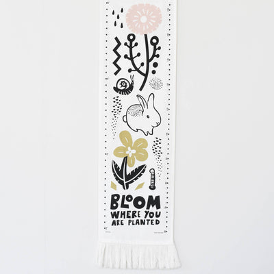 Canvas Growth Chart - Bloom - Gift & Gather
