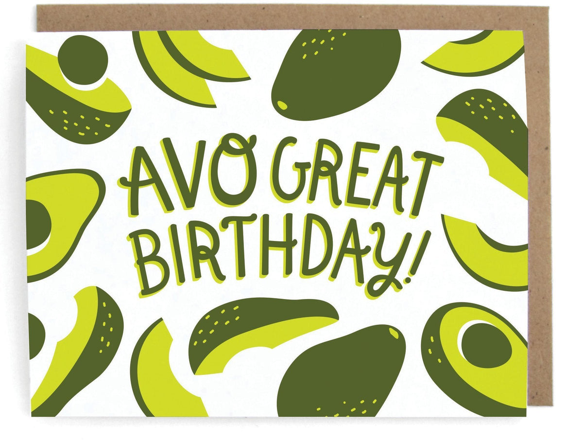 Card - Avo Great Birthday - Gift & Gather