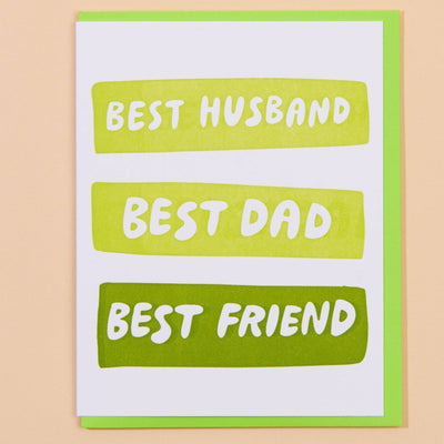 Card - Best Husband/Dad/Friend - Gift & Gather