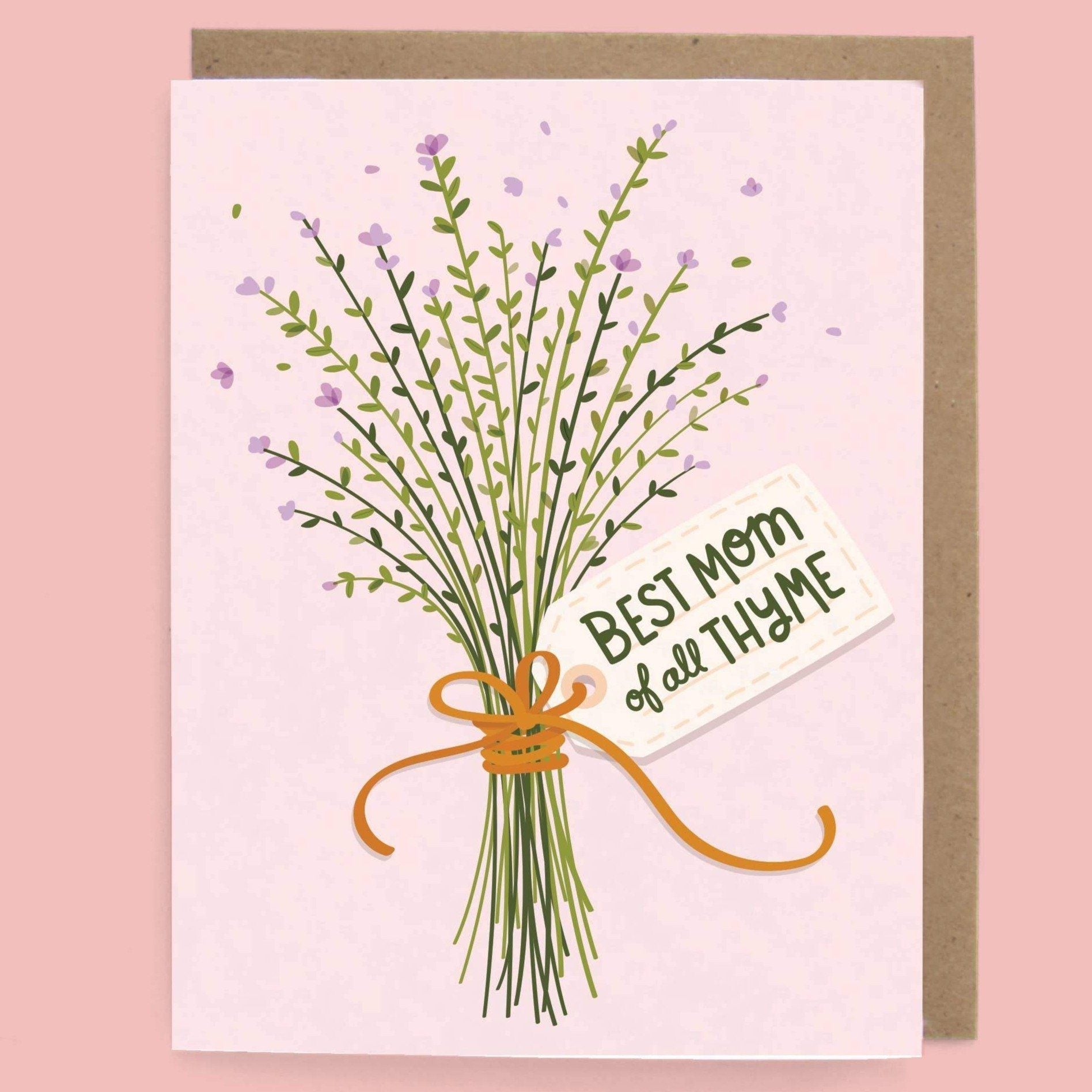 Card - Best MOM of all Thyme - Gift & Gather
