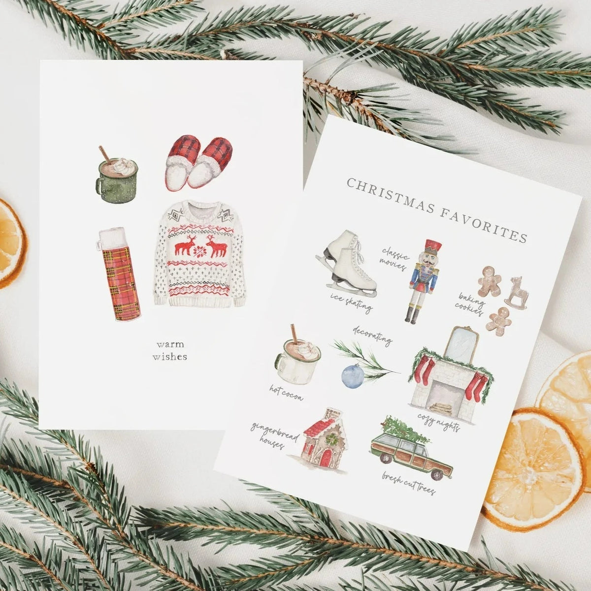 Card - Boxed Set of 8 - Cozy Christmas - Gift & Gather