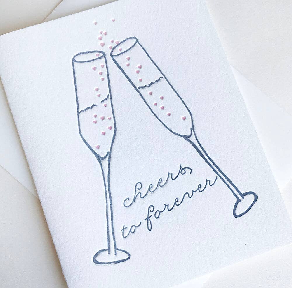 Card - Cheers To Forever - Gift & Gather