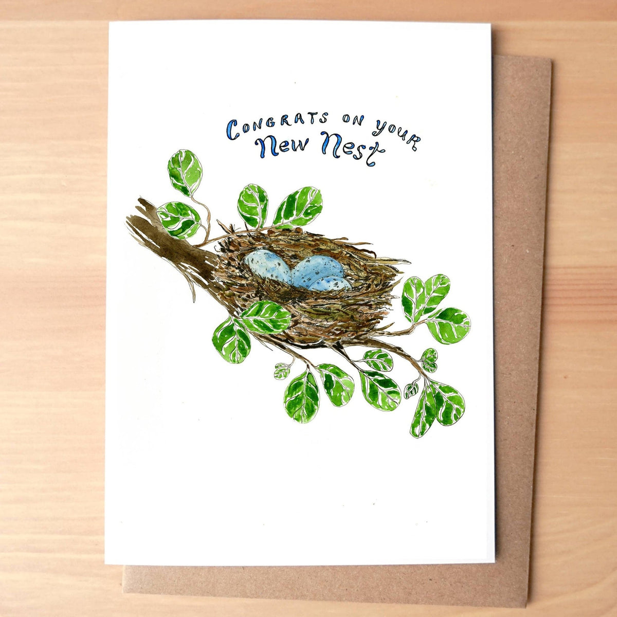 Card - Congrats on Your New Nest - Gift & Gather