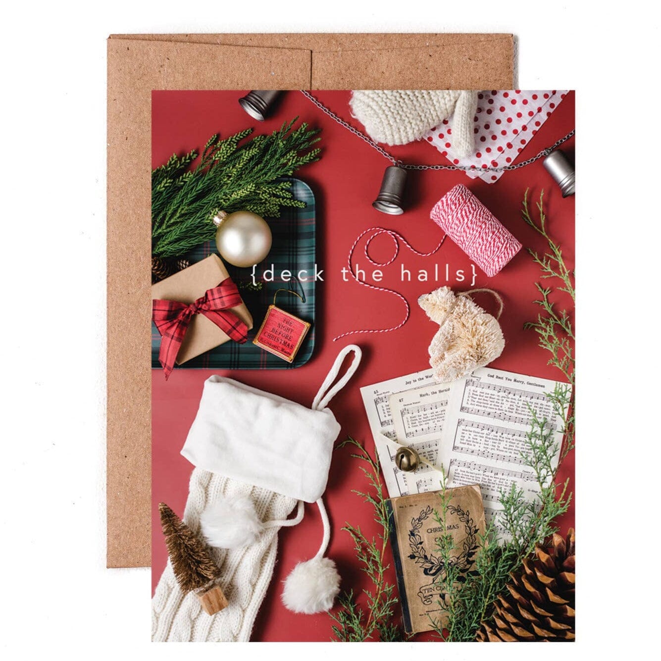 Card - Deck the Halls - Gift & Gather