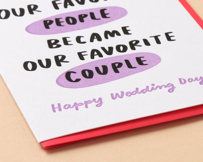 Card - Favorite Couple - Gift & Gather