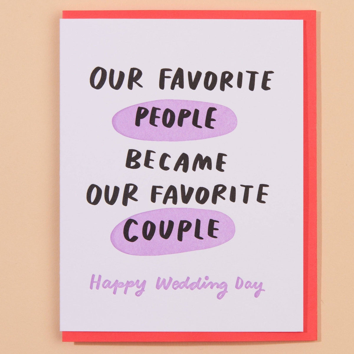 Card - Favorite Couple - Gift & Gather