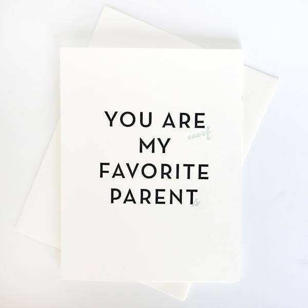 Card - Favorite Parent - Gift & Gather