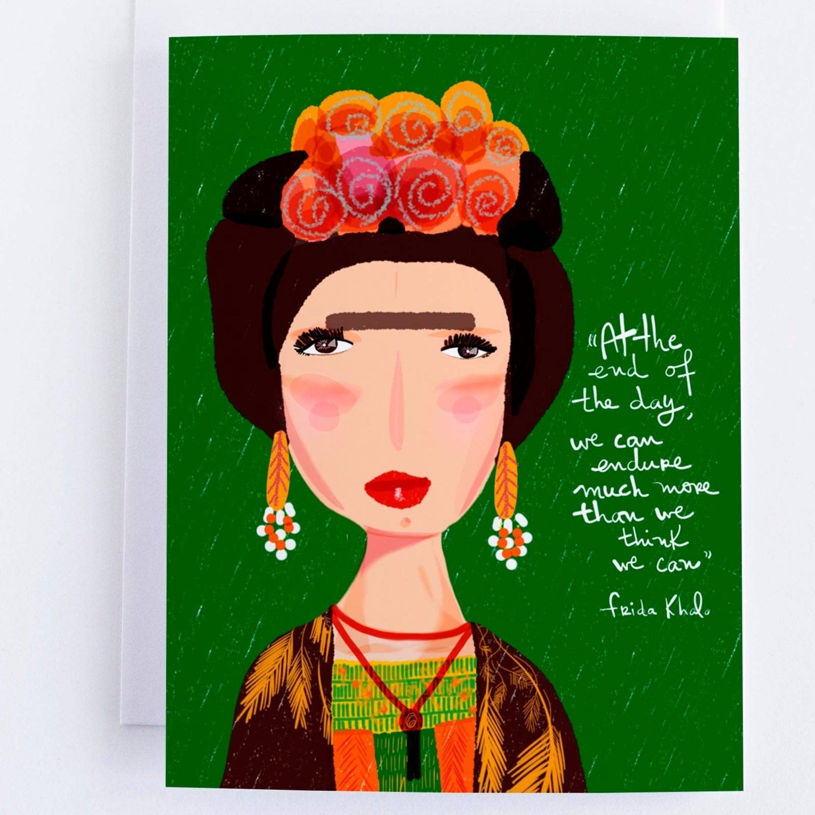 Card - Frida Kahlo Cartoon - Gift & Gather