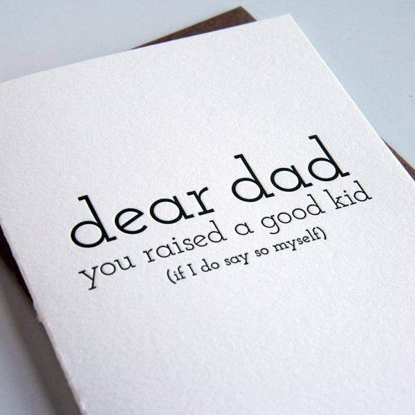 Card - Good Kid Fathers Day - Gift & Gather