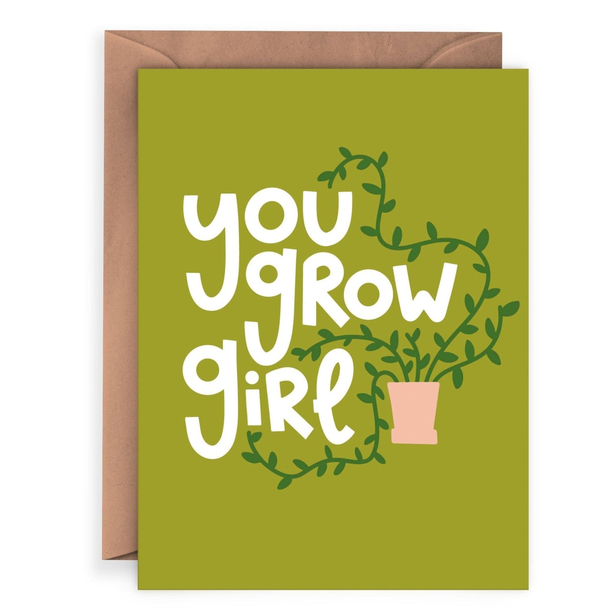 Card - Grow Girl - Gift & Gather