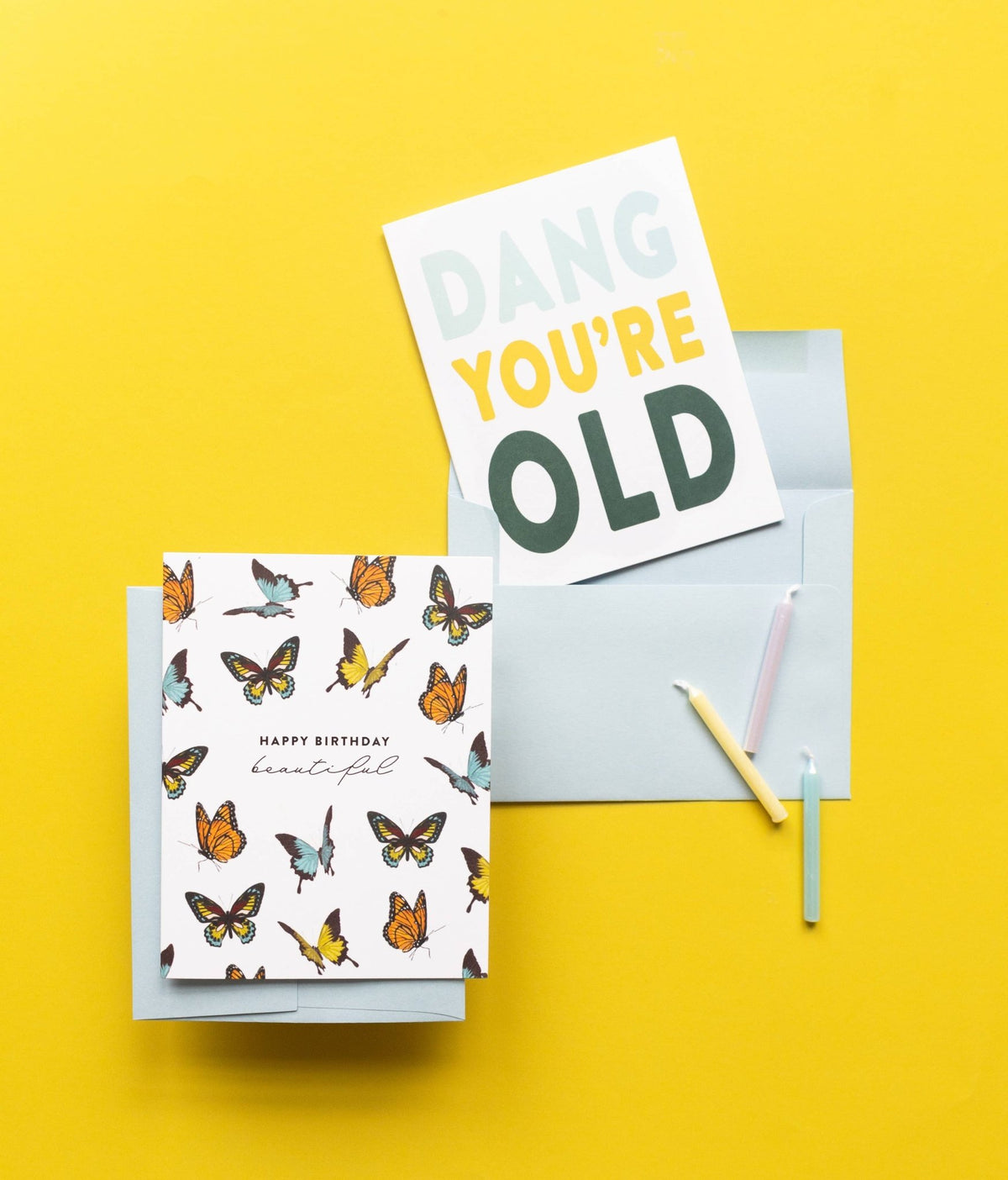 Card - Happy Birthday Beautiful, Butterflies - Gift & Gather