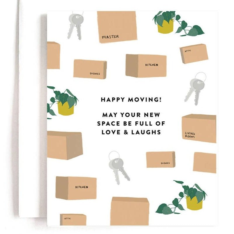 Card - Happy Moving - Gift & Gather
