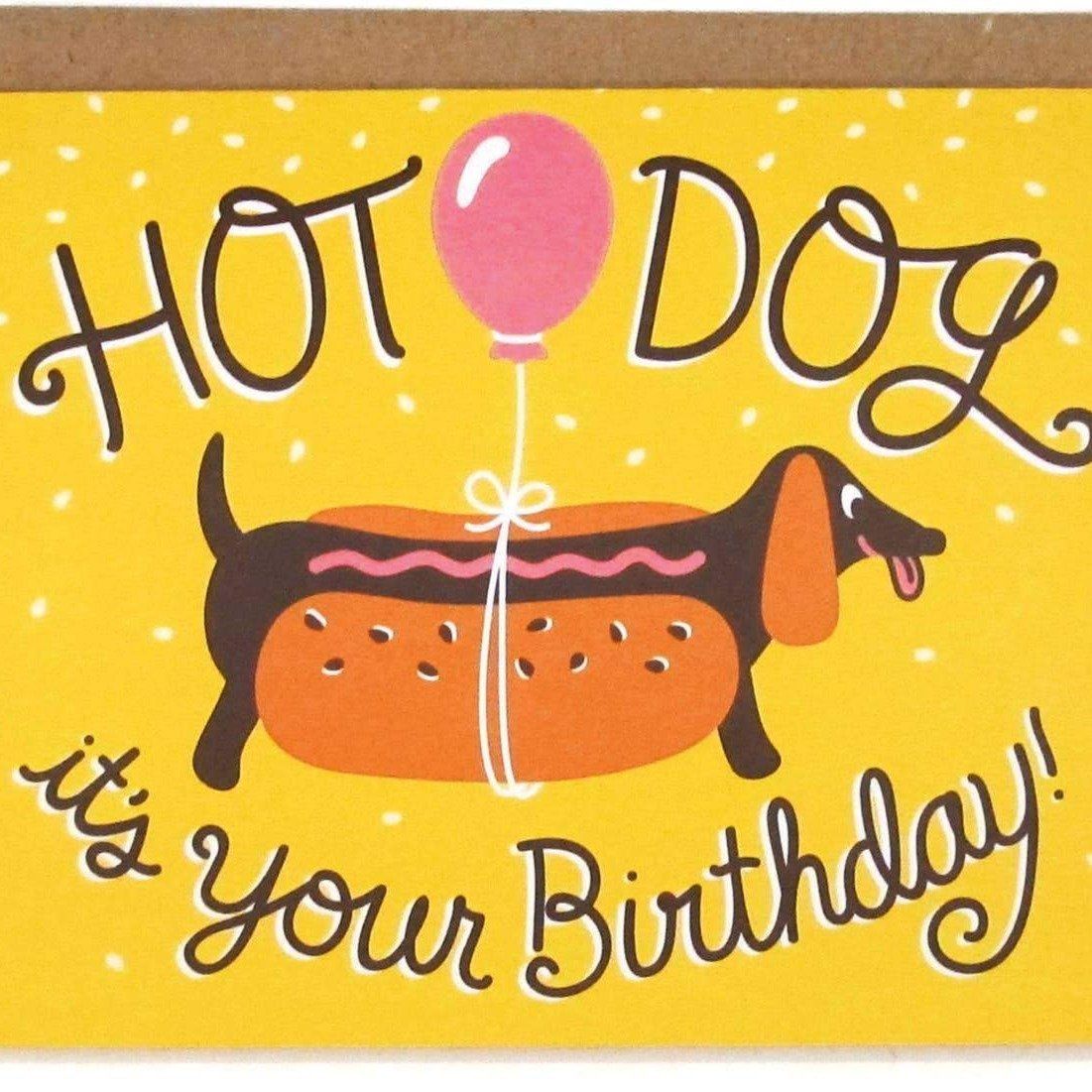 Card - Hot Dog Birthday - Gift & Gather