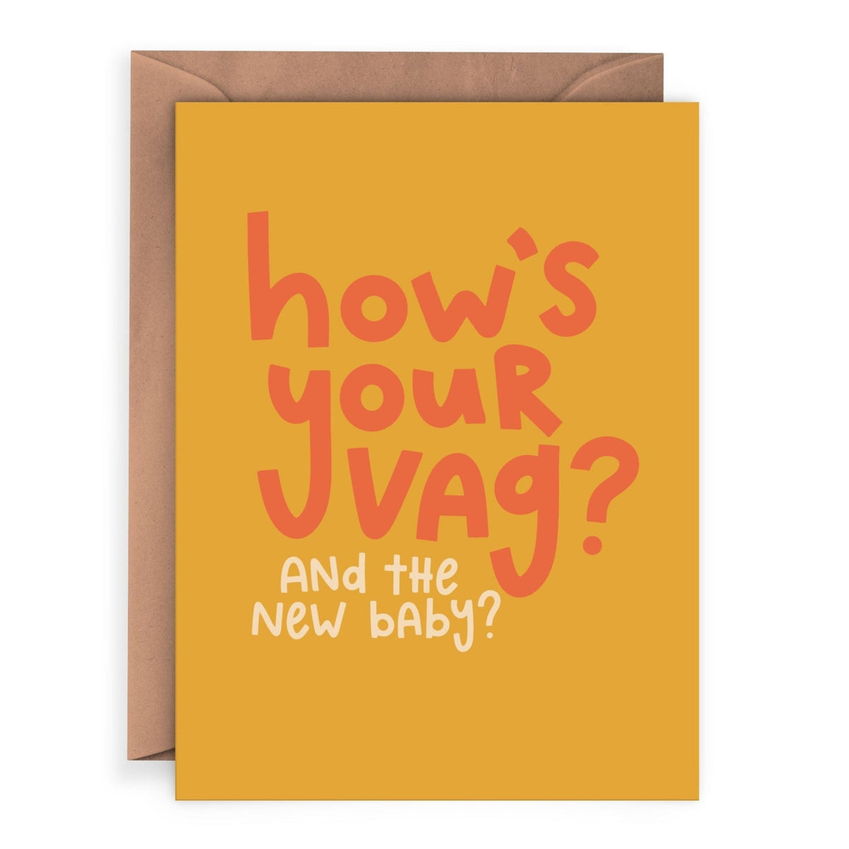 Card - Hows Your Vag? - Gift & Gather