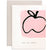 Card - Letterpress - Sweet Apple - Gift & Gather