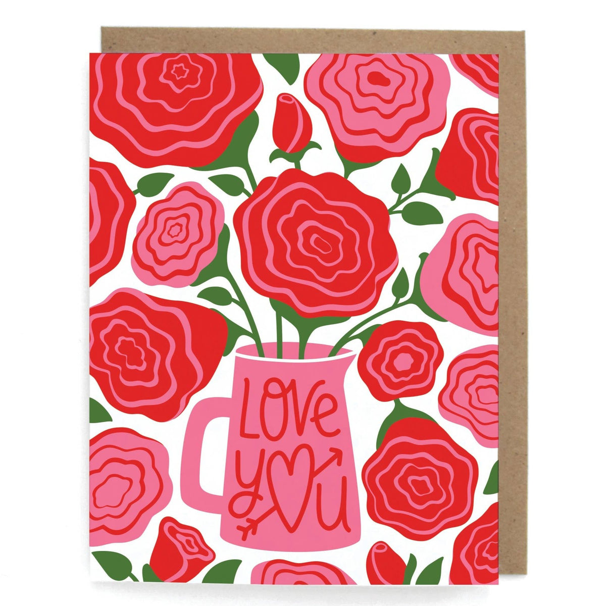 Card - Love You Roses - Gift & Gather