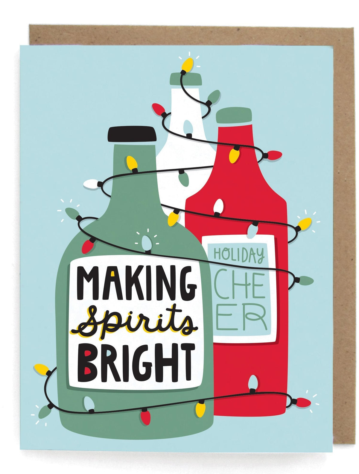 Card - Making Spirits Bright - Gift & Gather
