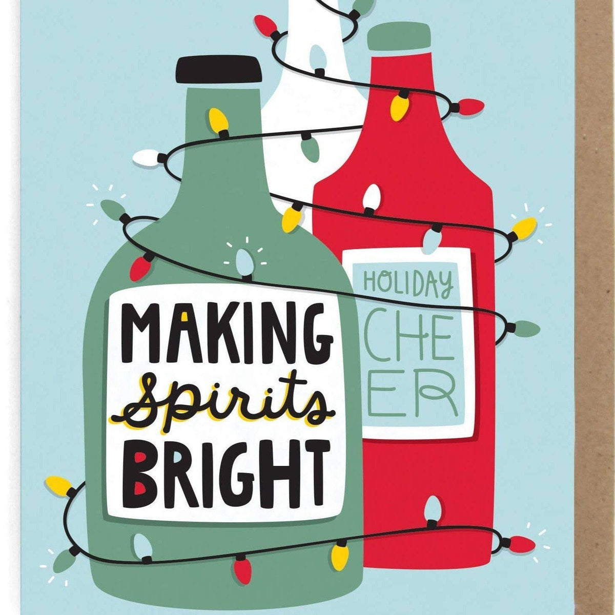Card - Making Spirits Bright - Gift & Gather