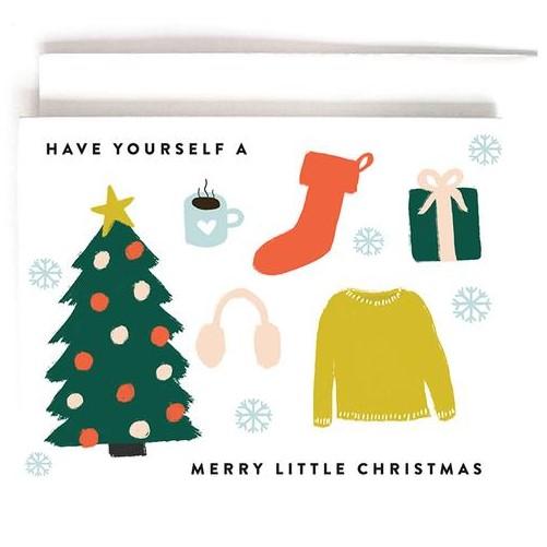 Card - Merry Little Xmas - Gift & Gather