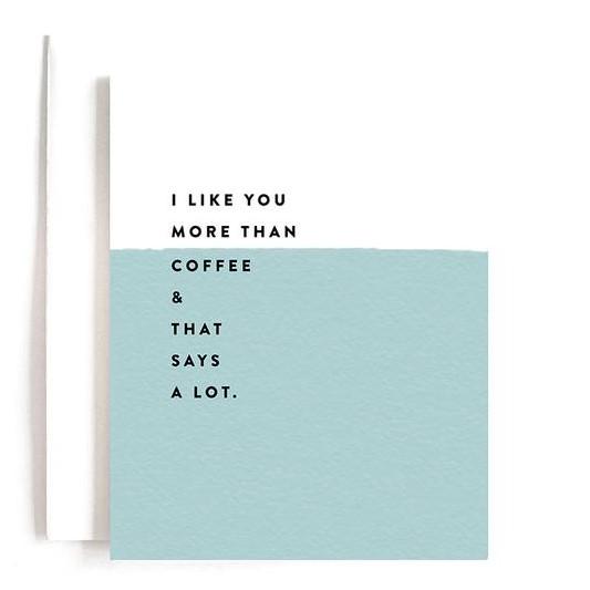 Card - More Than Coffee - Gift & Gather