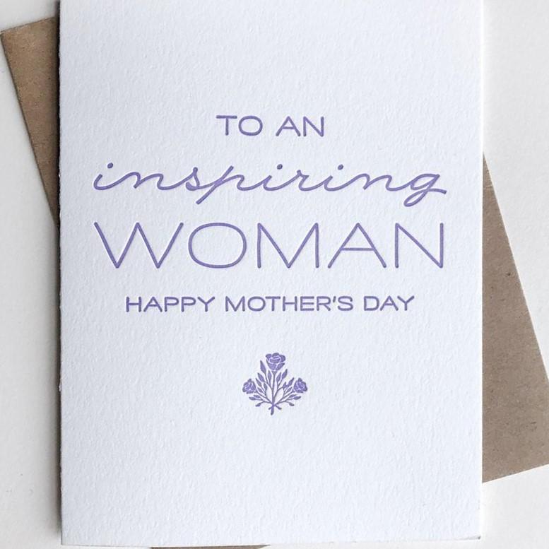 Card Mother's Day - Inspiring Women - Gift & Gather