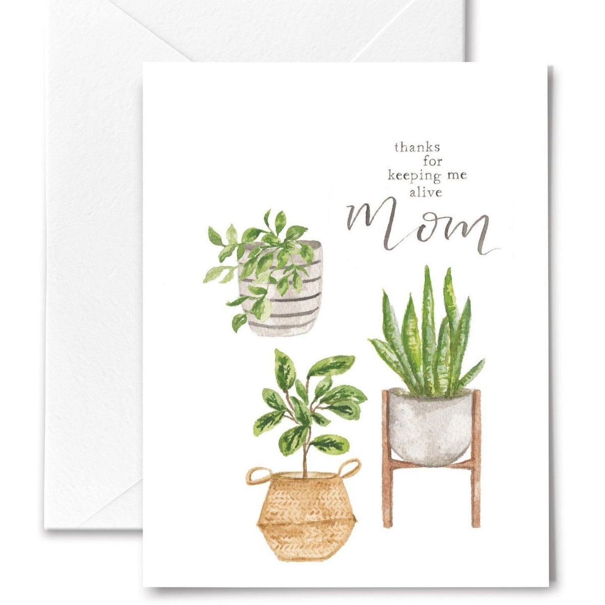 Card - Mother's Day - Keeping Plant Alive - Gift & Gather