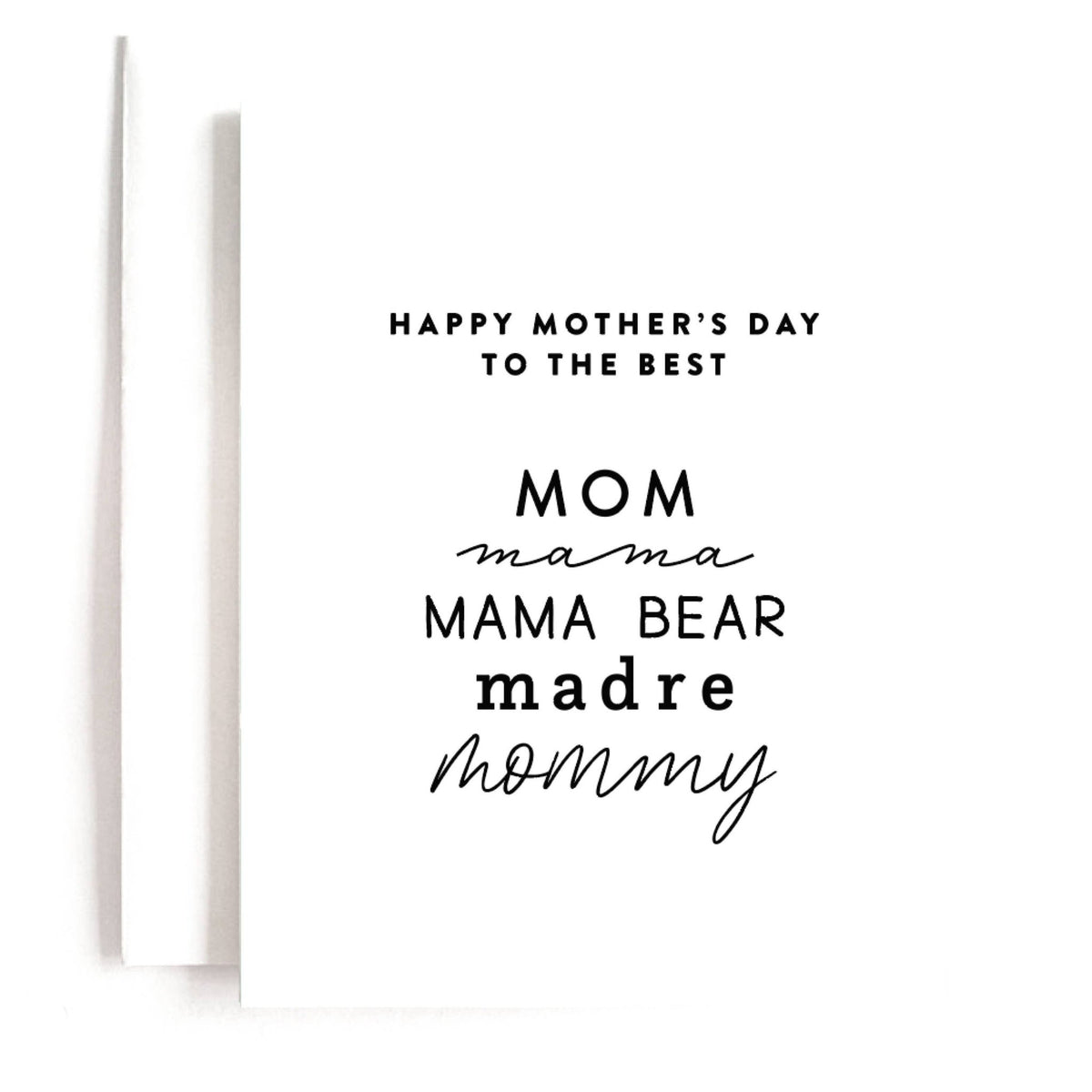 Card - Mother's Day - Mom, Mama... - Gift & Gather