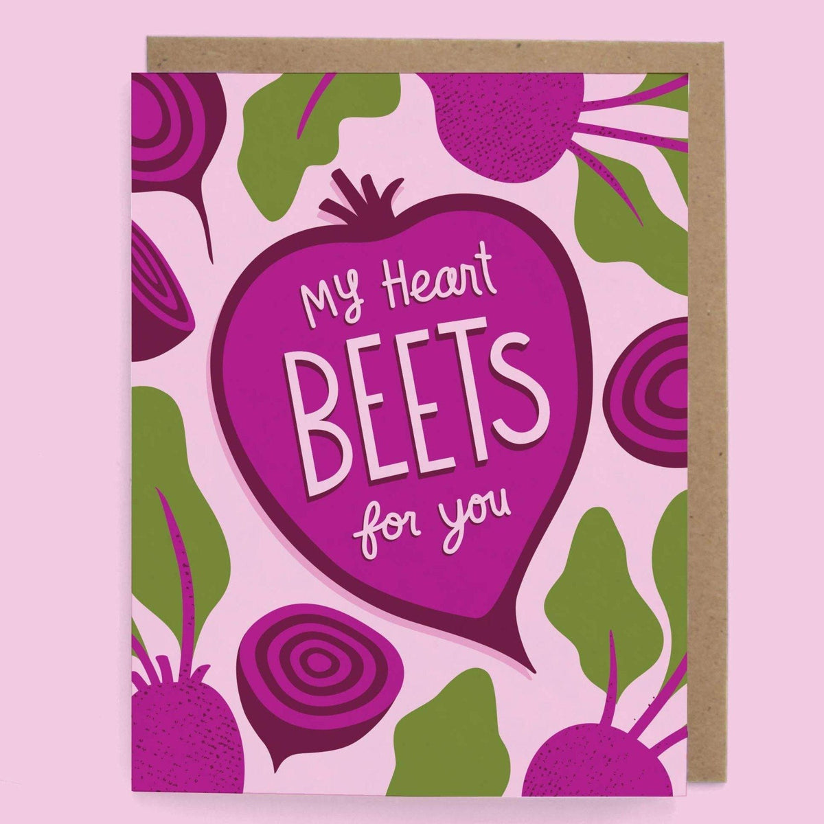 Card - My Heart Beets for You - Gift & Gather