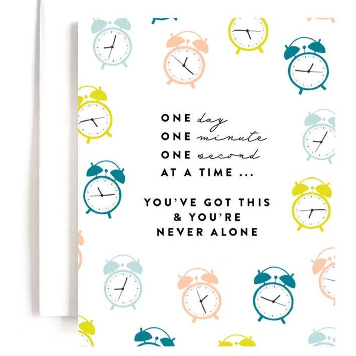 Card - One Day, Minute, Second at a Time - Gift & Gather