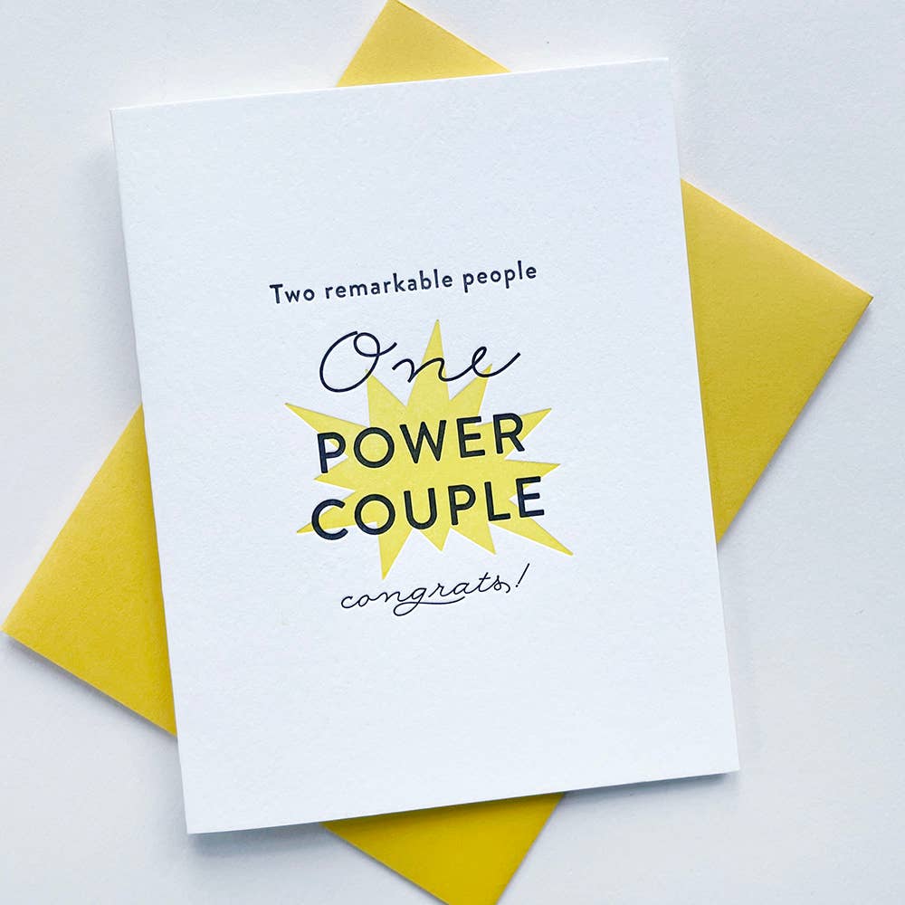 Card - Power Couple - Gift & Gather