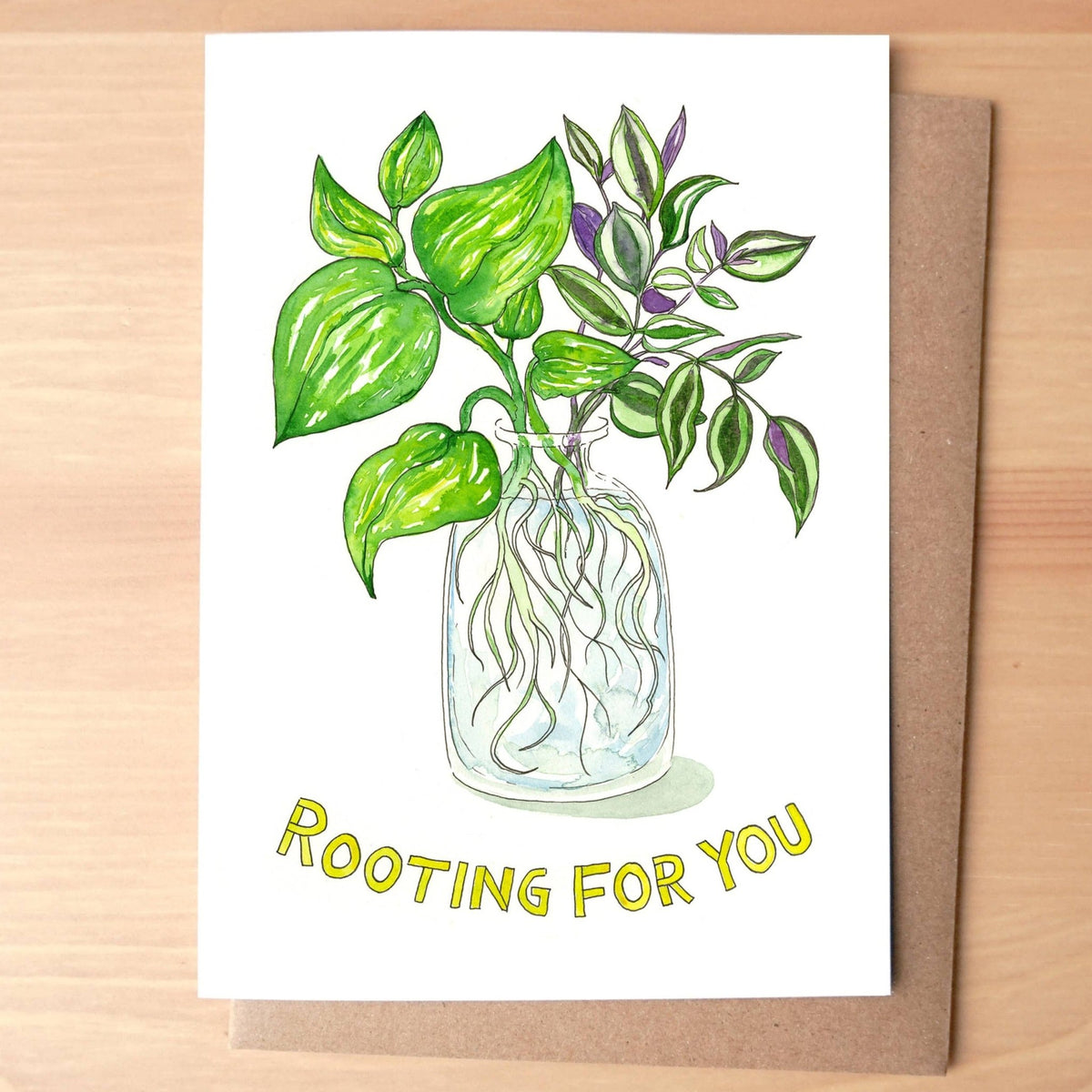 Card - Rooting for You Plant - Gift & Gather
