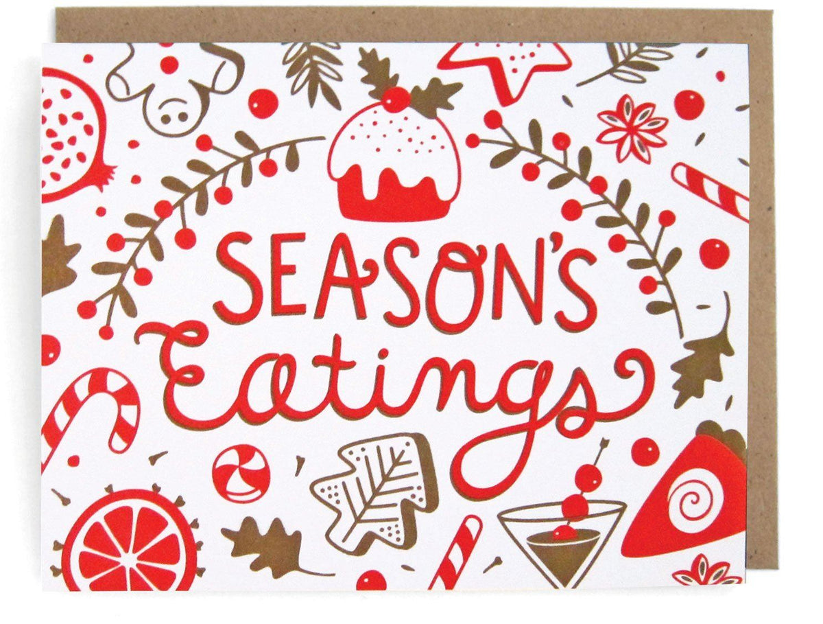Card - Season's Eatings - Gift & Gather
