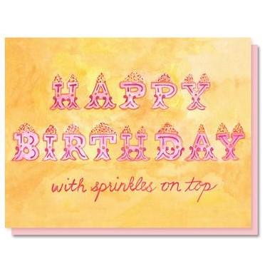 Card - Sprinkles on Top - Gift & Gather