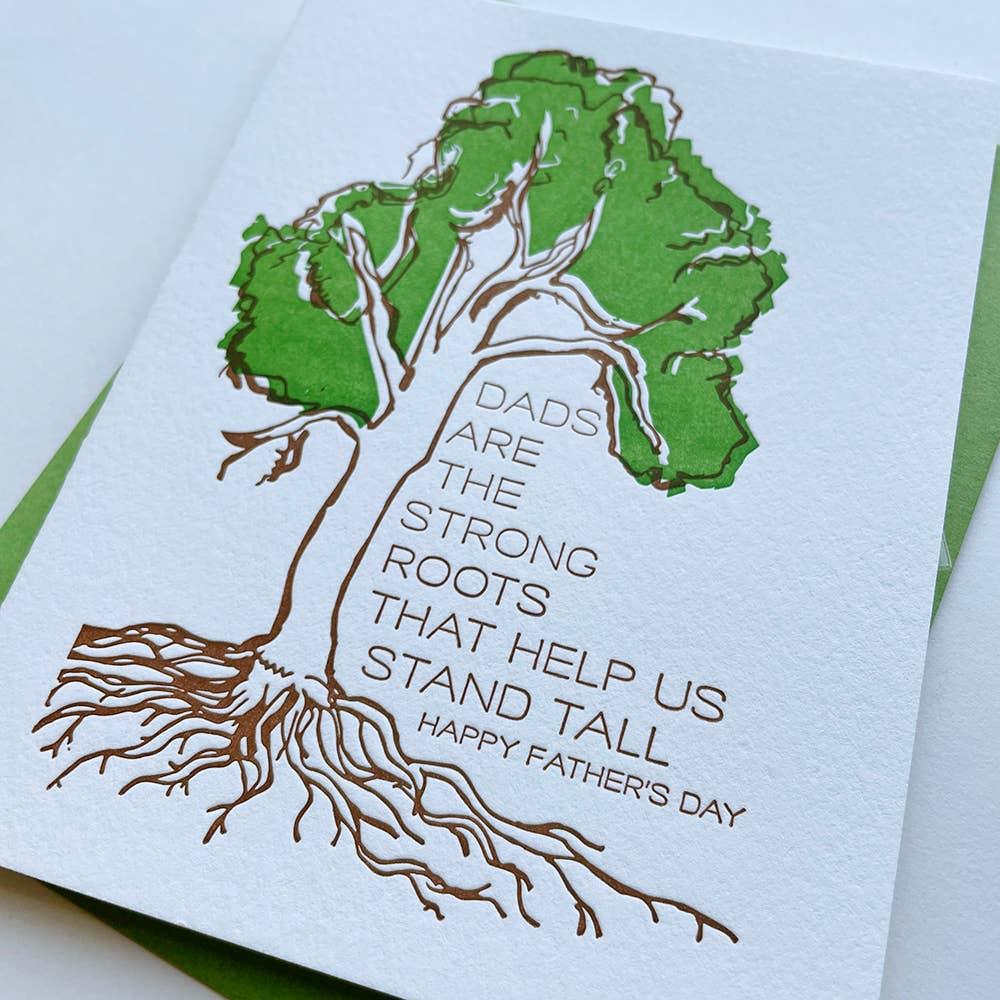 Card - Strong Roots Dad - Gift & Gather