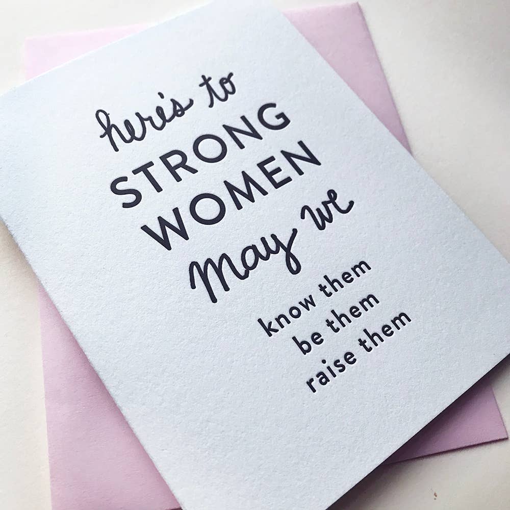 Card - Strong Women - Gift & Gather