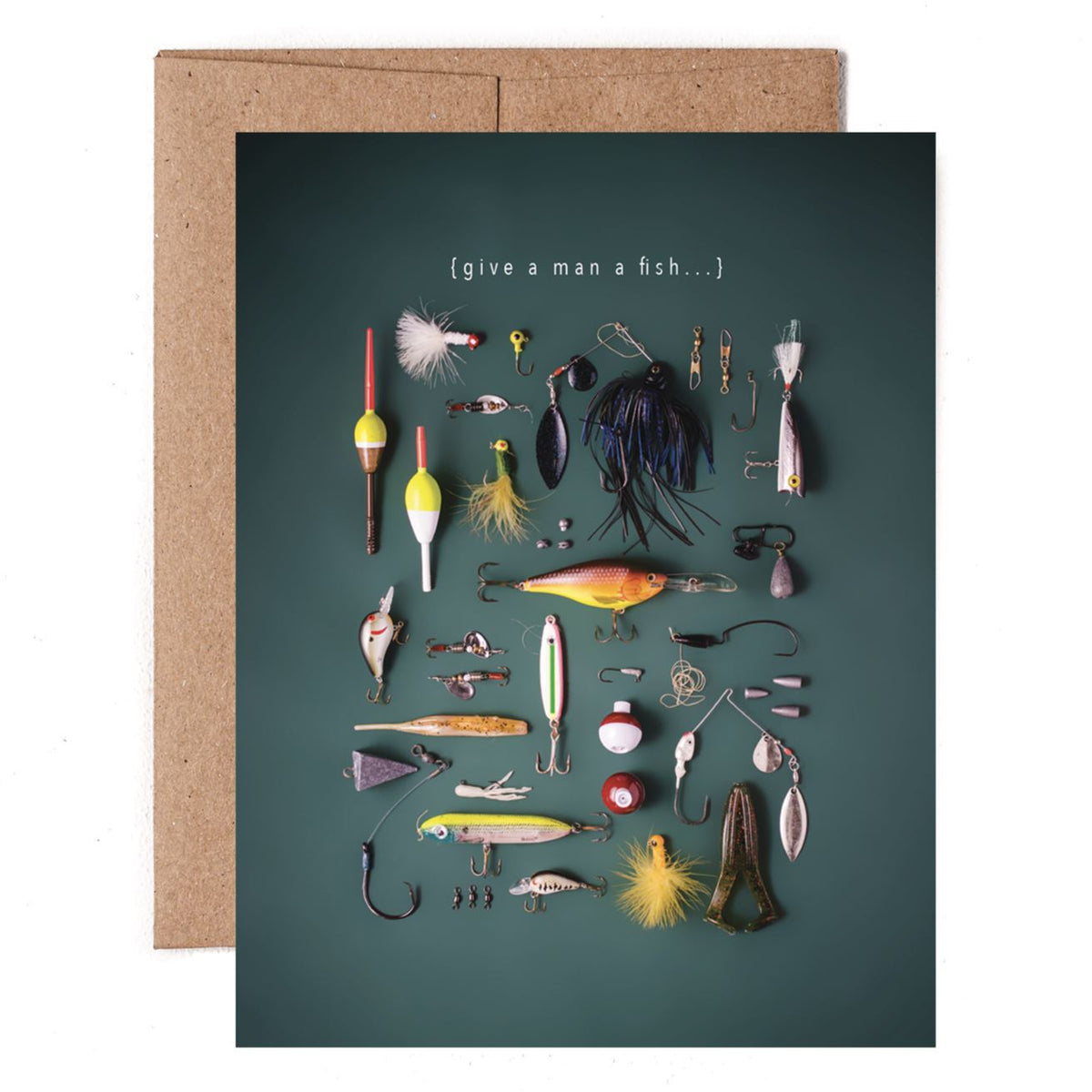 Card - Teach a Man to Fish - Gift & Gather