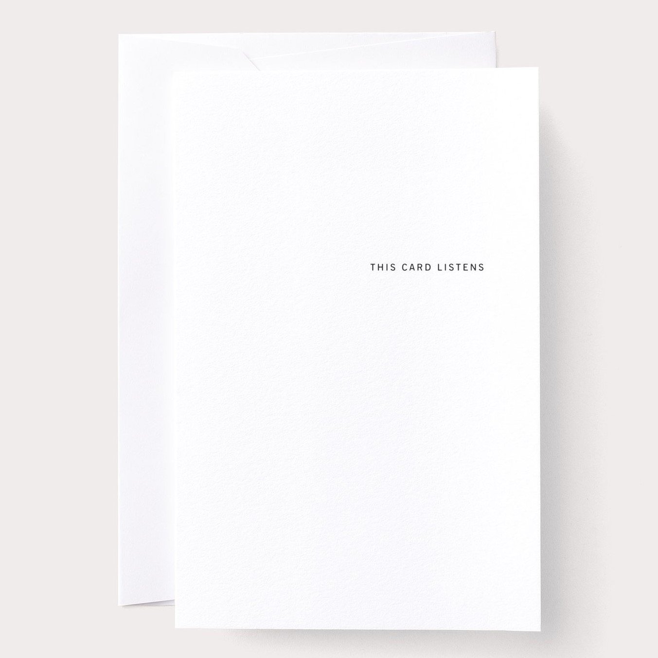 Card - This Card Listens - Gift & Gather