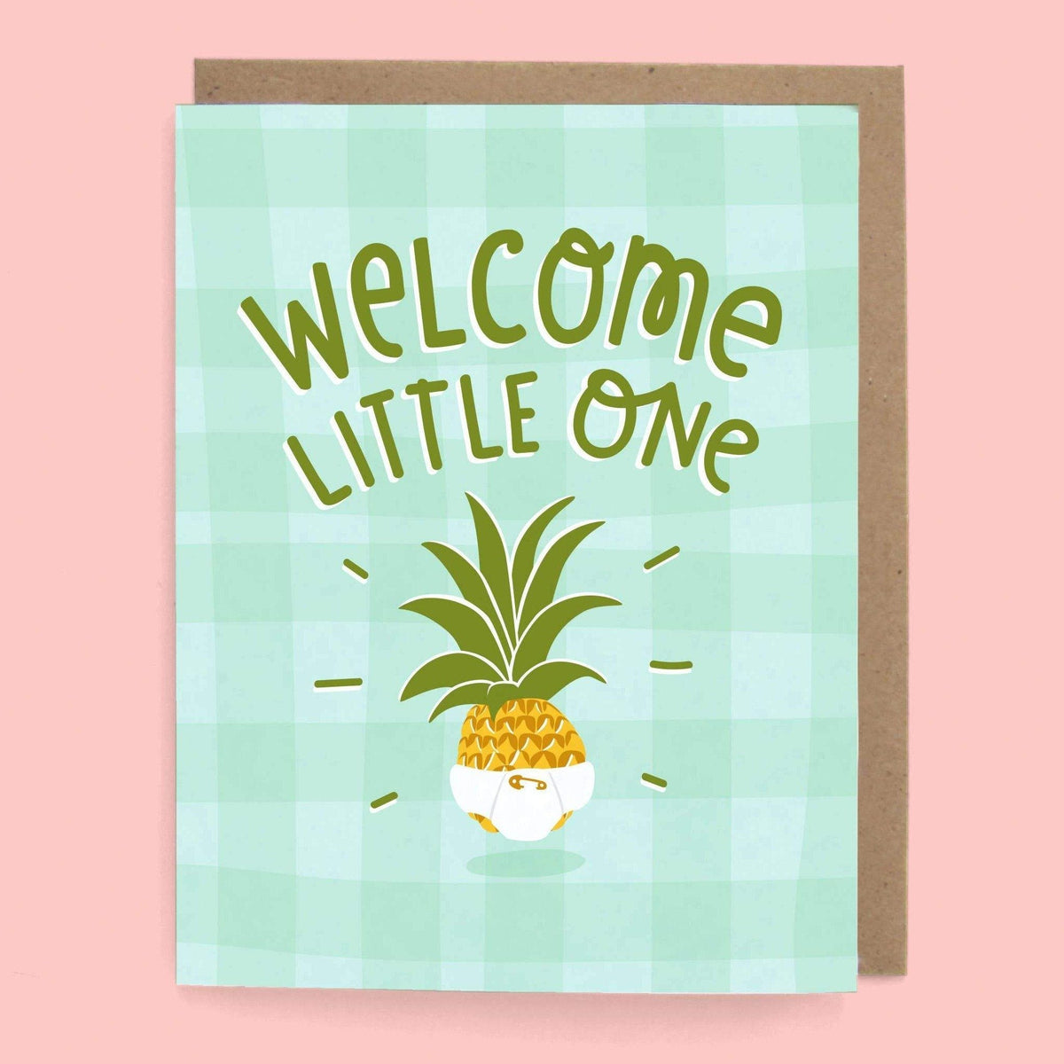 Card - Welcome Pineapple Baby - Gift & Gather