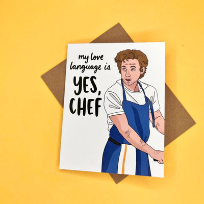 Card - Yes Chef Love Language - Gift & Gather