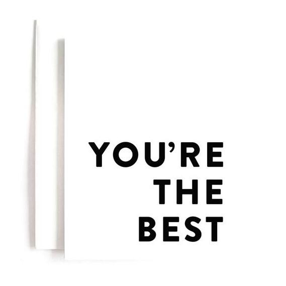 Card - You're the Best - Gift & Gather