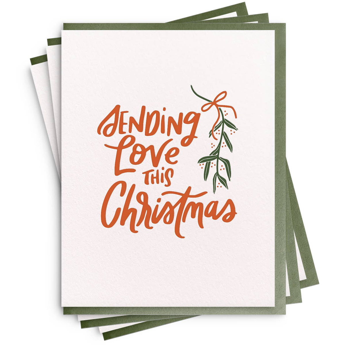 Cards - Box Set of 6 - Send Love Xmas - Gift & Gather