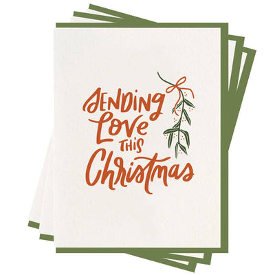 Cards - Box Set of 6 - Send Love Xmas - Gift & Gather