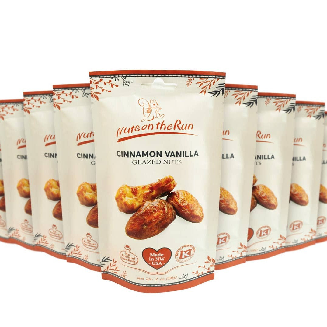 Cinnamon Vanilla Glazed Nuts - Gift & Gather