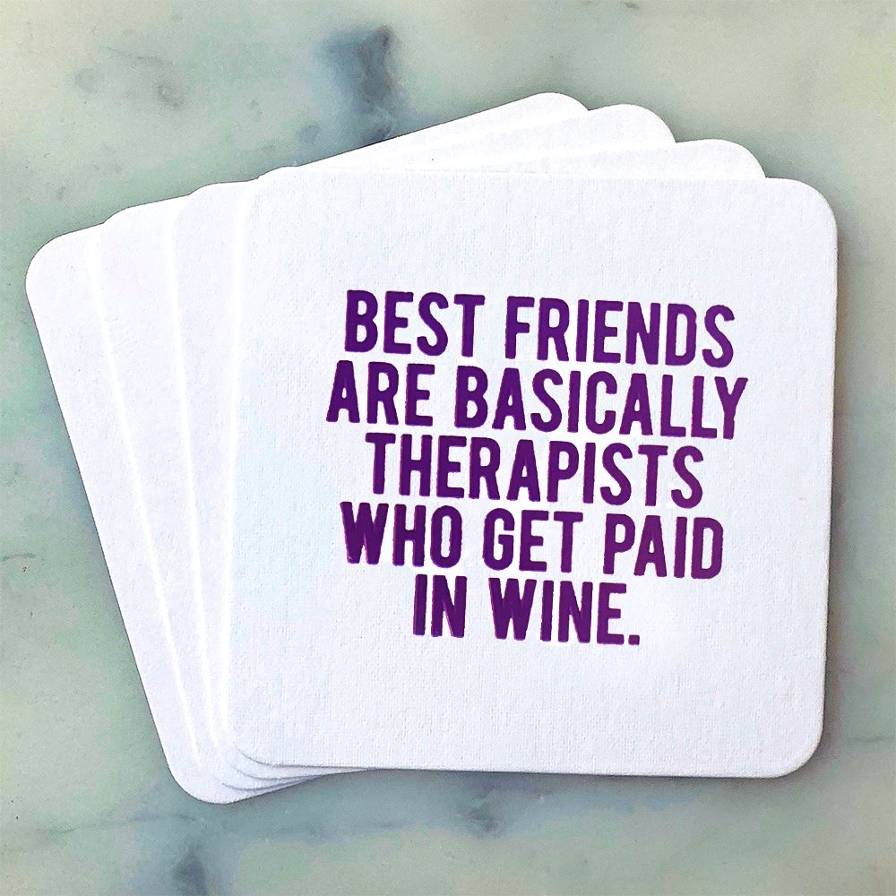 Coasters - Best Friend - Gift & Gather