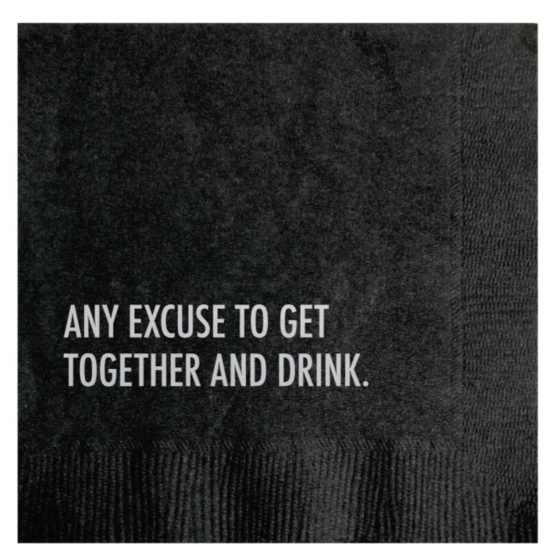 Cocktail Napkins - Any Excuse - Gift & Gather