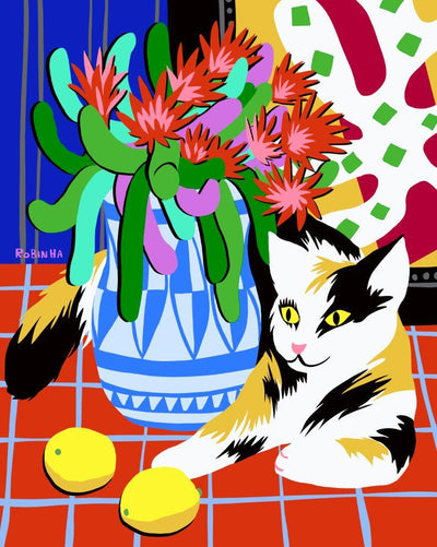 Digital Print - Matisse Cat - Gift & Gather