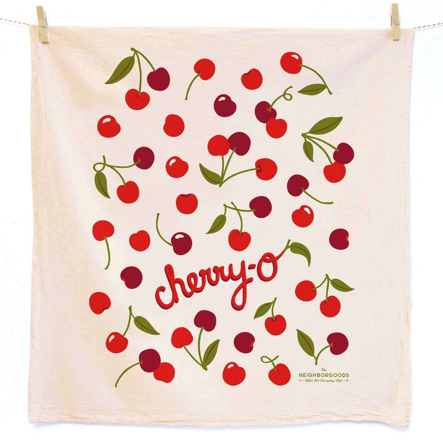 Dish Towel - Cherry-O - Gift & Gather